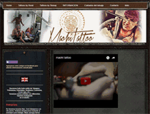 Tablet Screenshot of maohitattoo.com